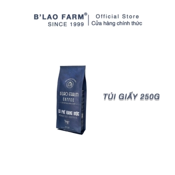 Chia sẻ    Cà phê rang xay nguyên chất Blend 90% Robusta và 10% Arabica B'lao Farm